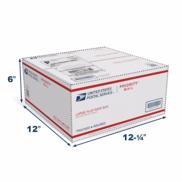 Caja Prepaga Priority Mail® Flat Rate Forever Grande