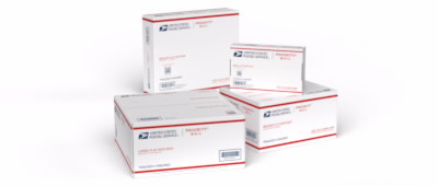Imagen del Paquete Variado de Cajas para Priority Mail Flat Rate® - VARIETY FRB