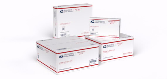 Paquete Variado de Cajas para Priority Mail Flat Rate® - VARIETY FRB